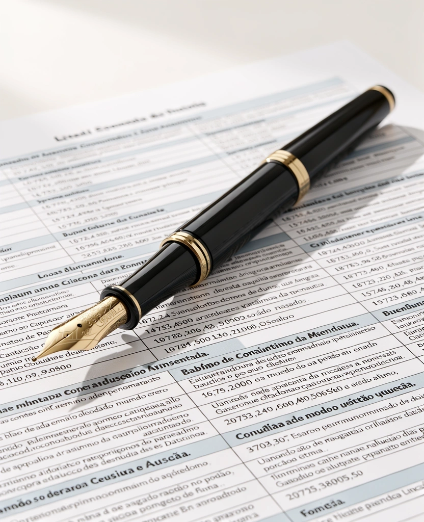 Comprometimento com a precisão financeira